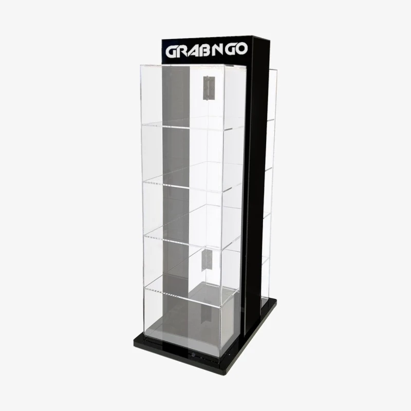 Luxe Display leeg 5 lades · met slot · zelf te vullen